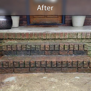 Sinking stairs repaired with PolyLevel® Sacramento