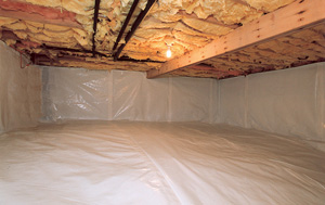 CleanSpace® vapor barrier after in Santa Rosa